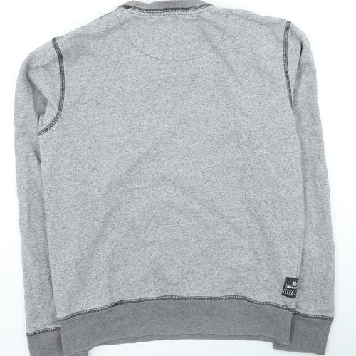 CWS Mens Grey Cotton Pullover Sweatshirt Size S