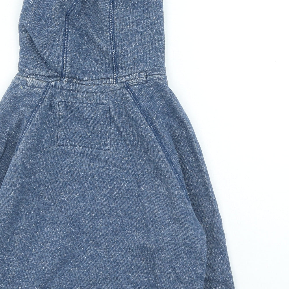 NEXT Boys Blue Cotton Pullover Hoodie Size 4 Years Pullover