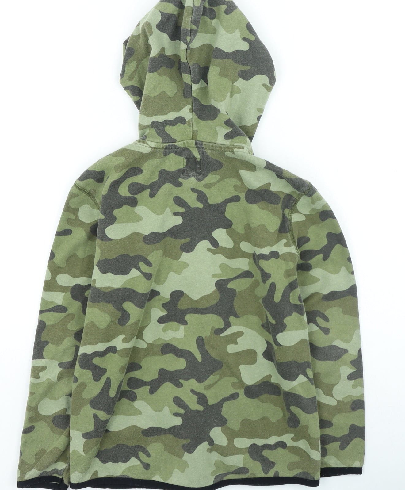 Gap Boys Green Camouflage Jacket Size M Zip