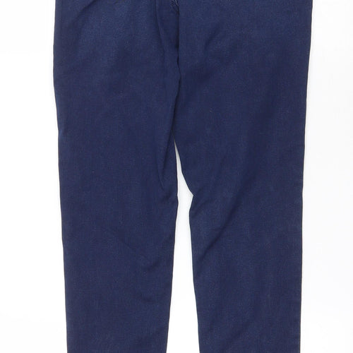 F&F Womens Blue Cotton Jegging Jeans Size 8 L27 in Regular