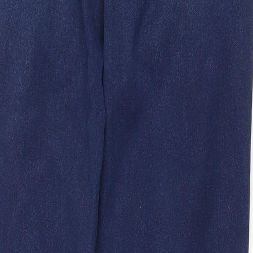 F&F Womens Blue Cotton Jegging Jeans Size 8 L27 in Regular