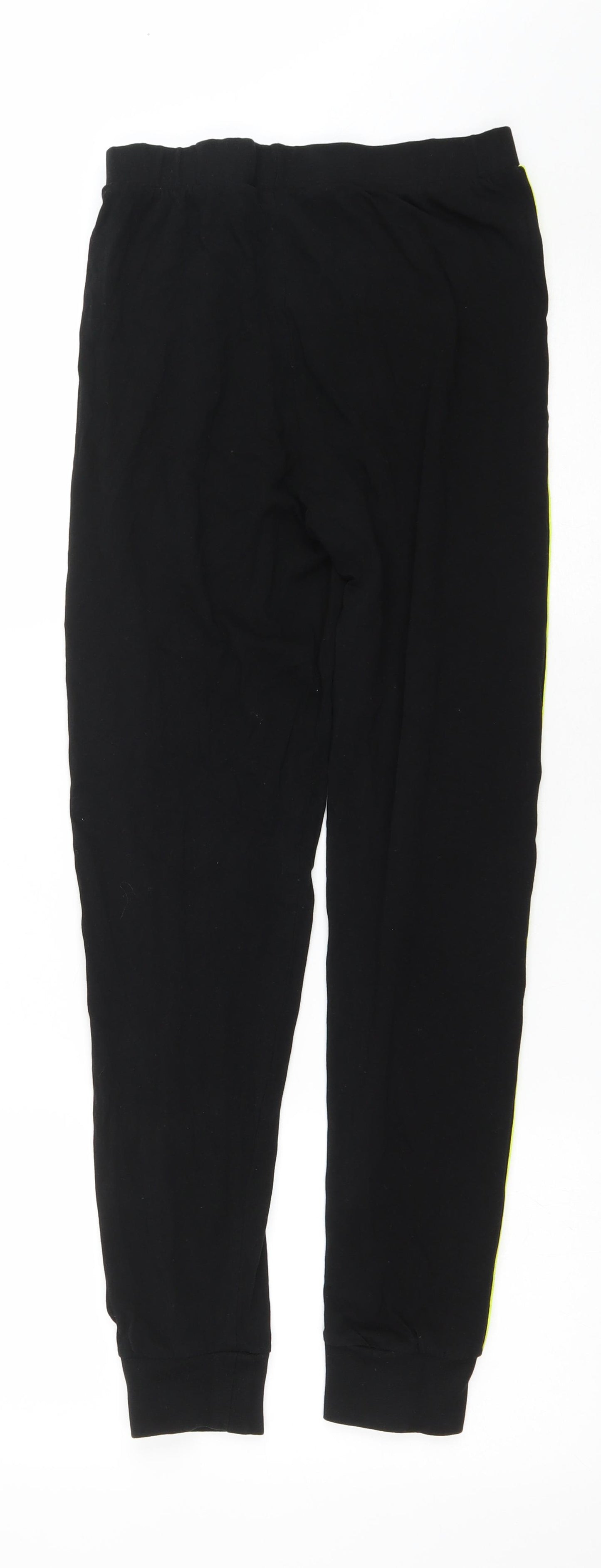 Xbox Boys Black 100% Cotton Jogger Trousers Size M L25 in Regular - Elasticated Waist