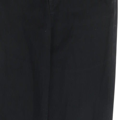 Dunnes Stores Womens Black Cotton Skinny Jeans Size 10 L29 in Regular Zip
