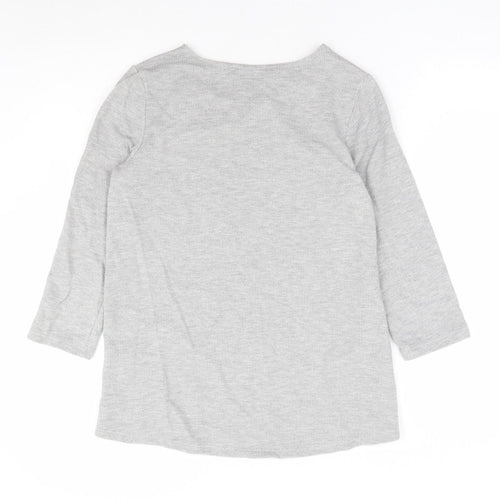 Dunnes Stores Womens Multicoloured Polyester Basic T-Shirt Size 10 Off the Shoulder - Paris