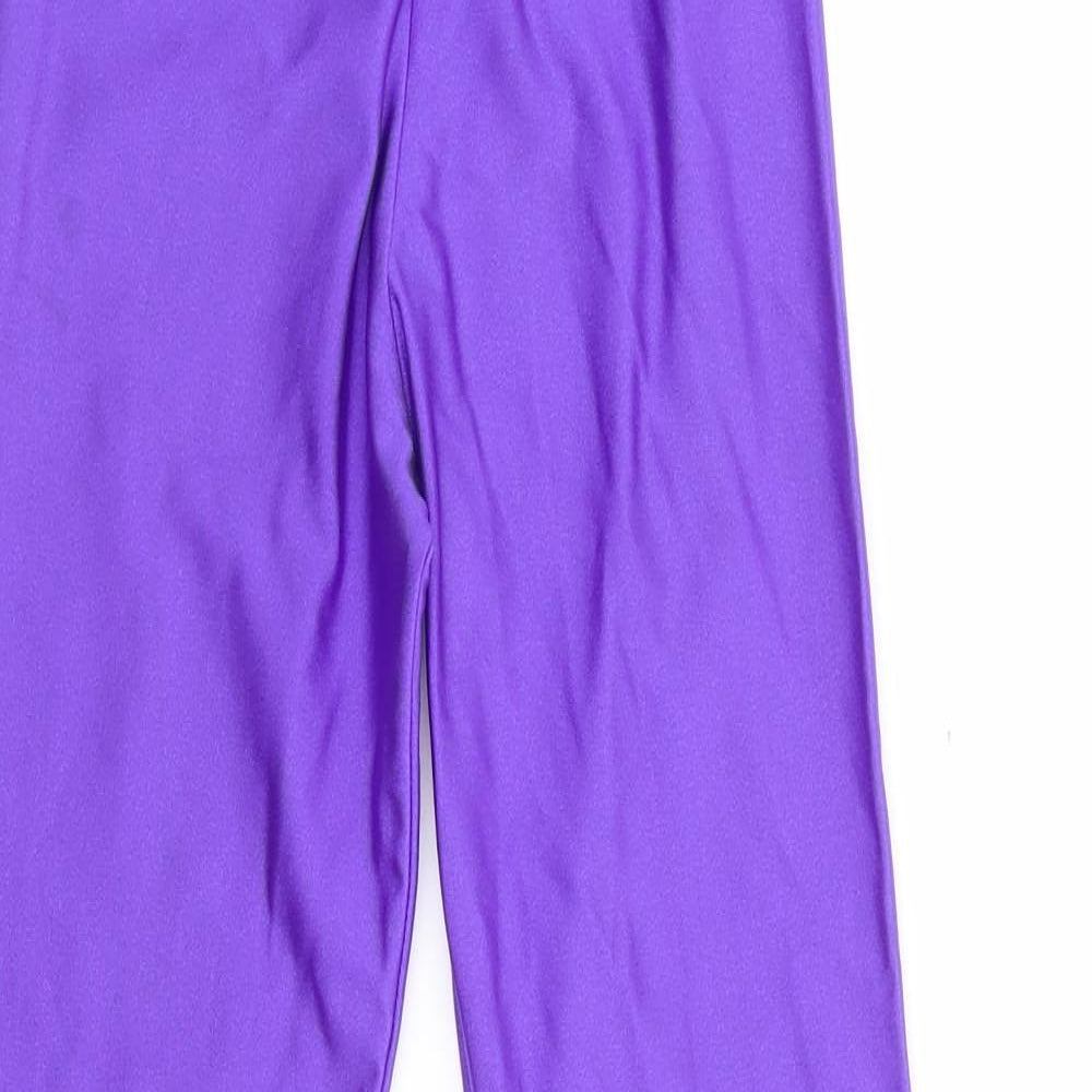 Roch Valley Girls Purple Polyamide Sweatpants Trousers Size 7-8 Years Regular Pullover - Dancewear