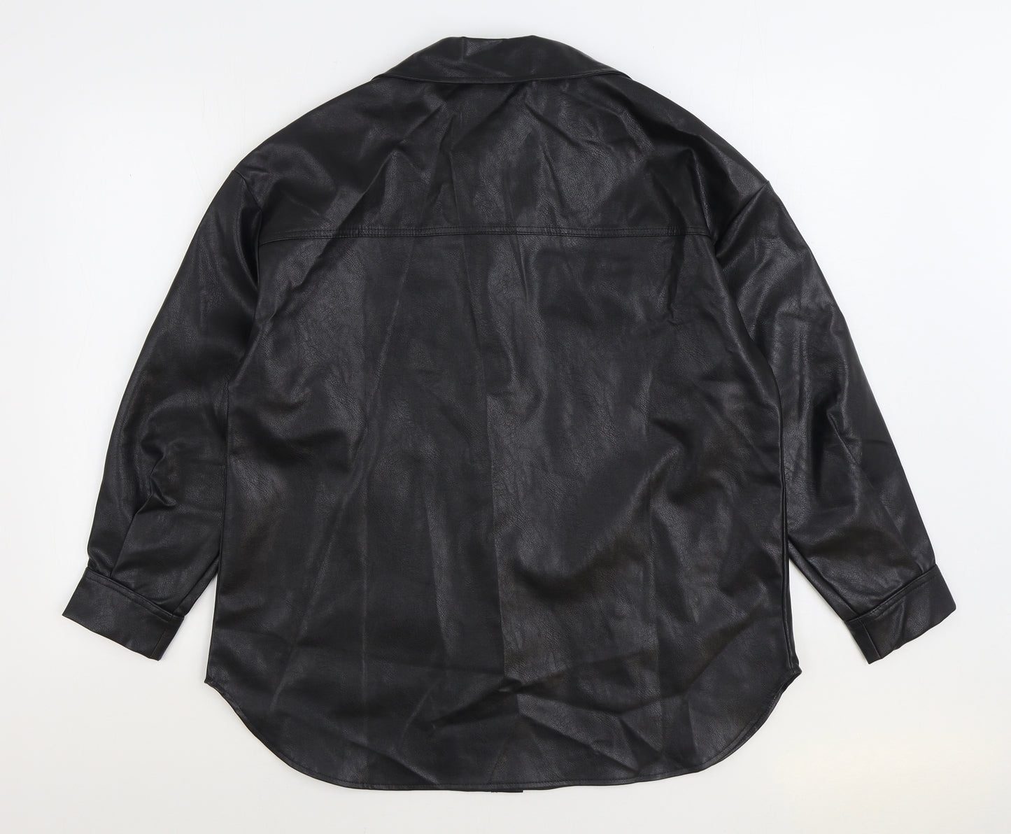 SheIn Mens Black Jacket Size XS Button