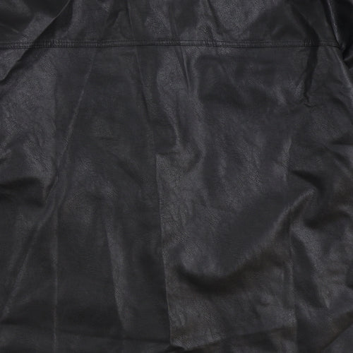 SheIn Mens Black Jacket Size XS Button