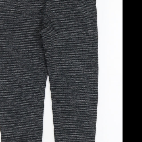 Very Boys Grey Polyester Jegging Trousers Size 9 Months Regular Button