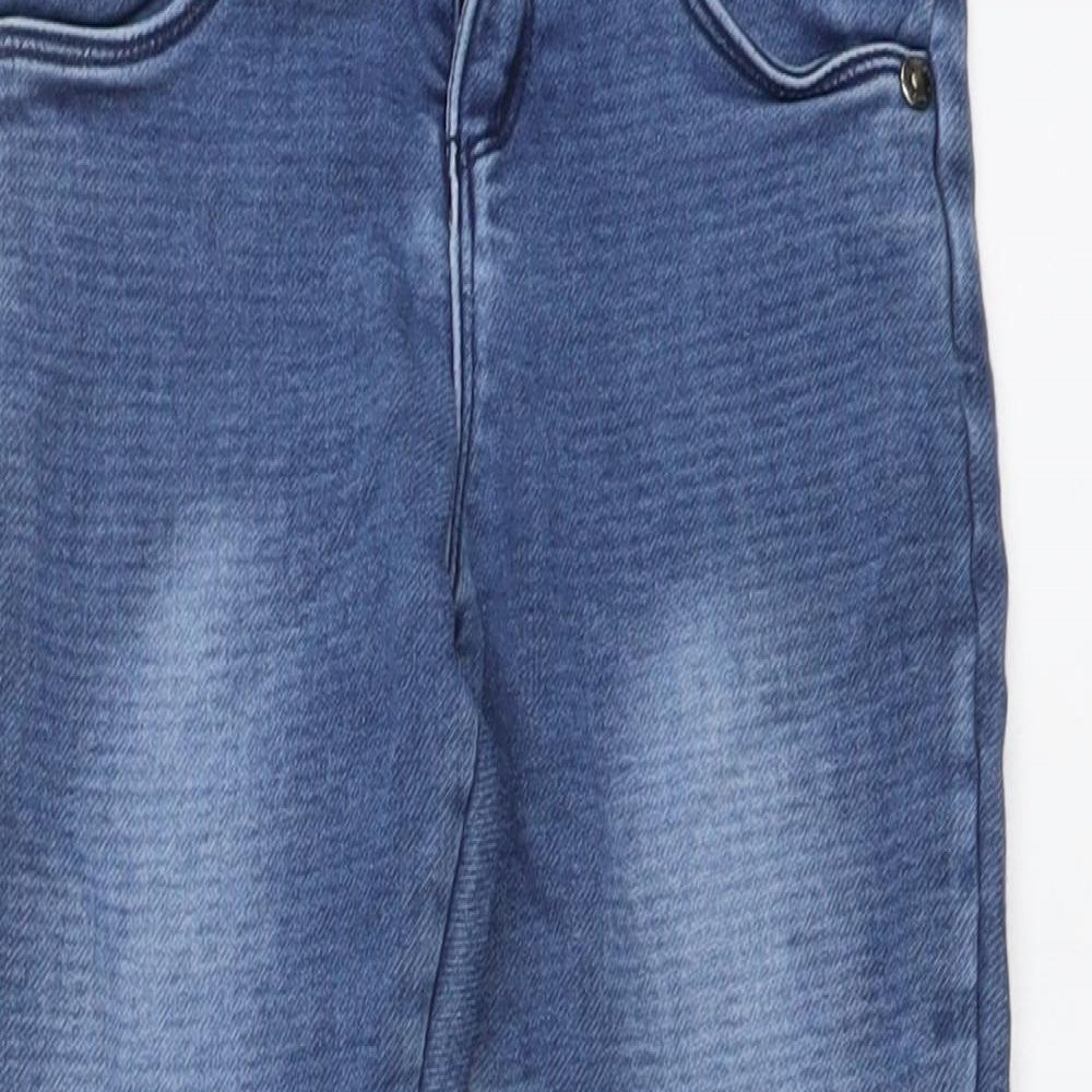 Boboli Boys Blue Cotton Skinny Jeans Size 5 Years Regular Button