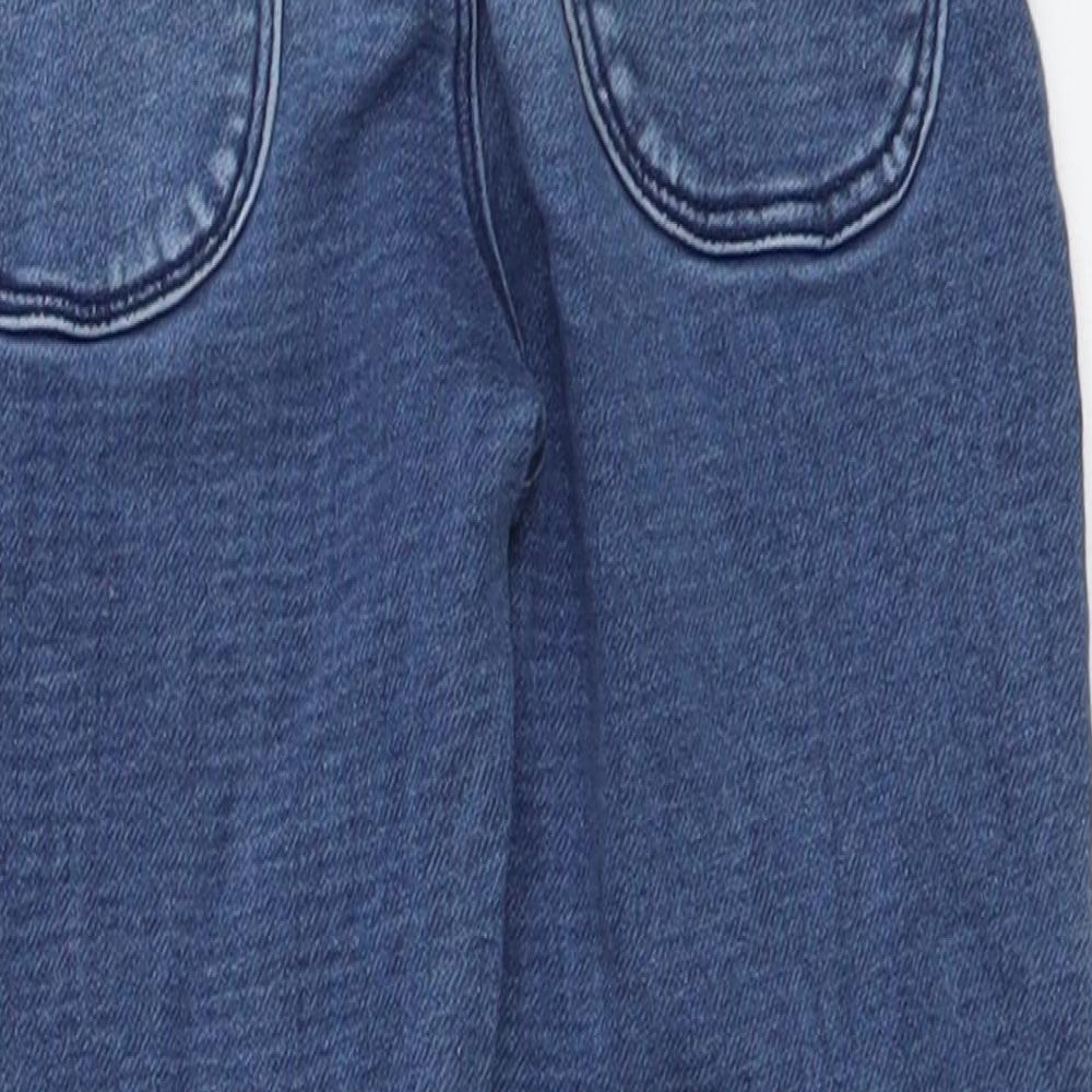 Boboli Boys Blue Cotton Skinny Jeans Size 5 Years Regular Button