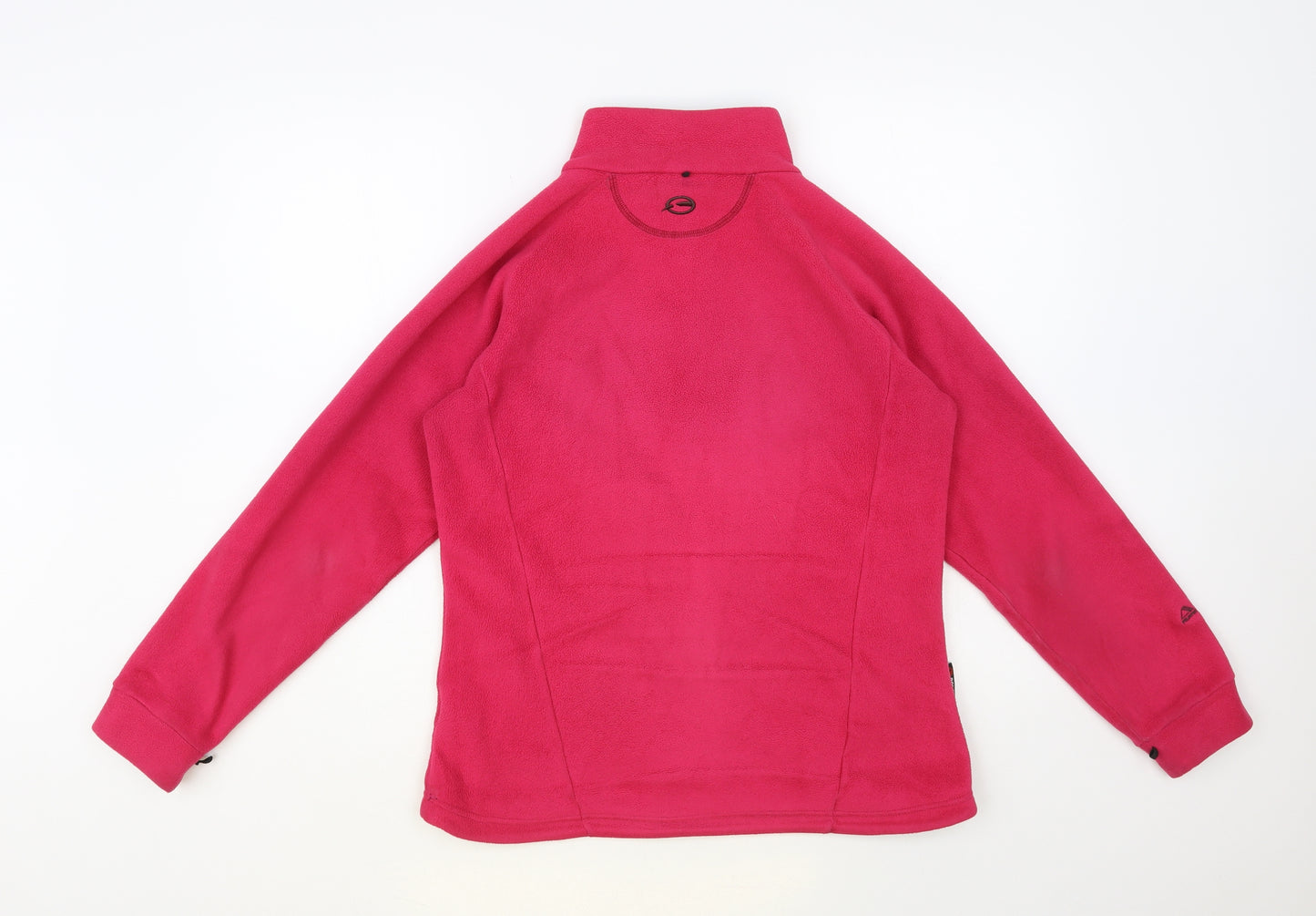 Sprayway Womens Pink Polyester Full Zip Sweatshirt Size 10 Zip