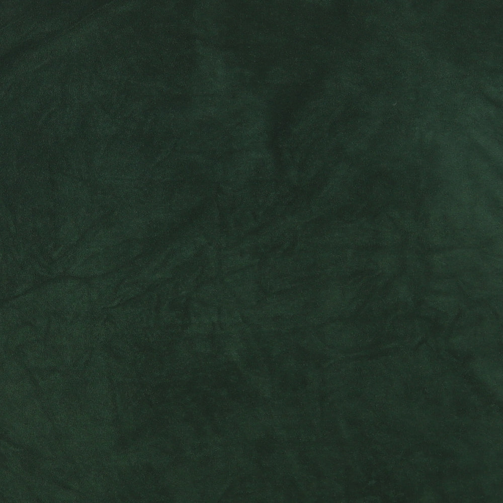 Dunnes Stores Womens Green Cotton Basic Polo Size M Collared