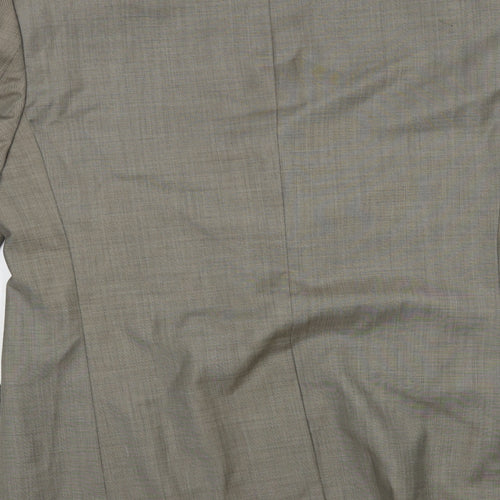 Marks and Spencer Mens Grey Wool Jacket Blazer Size 42