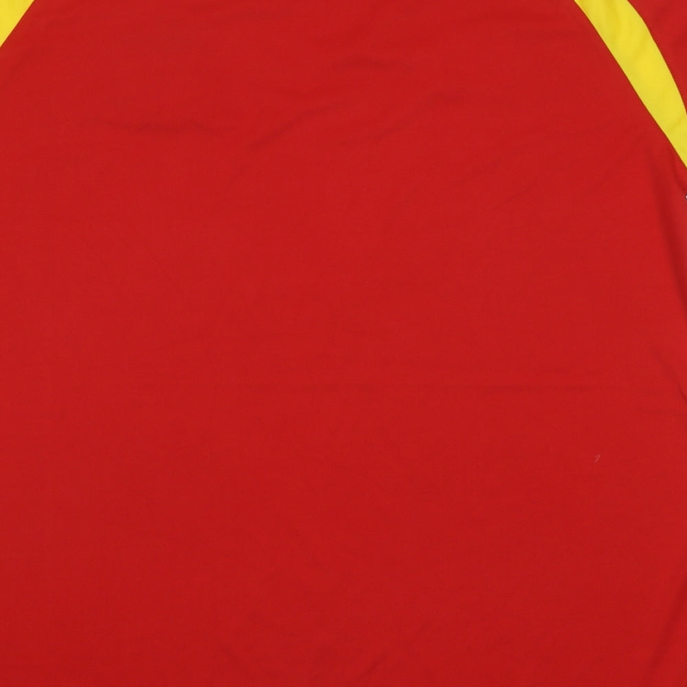 Liverpool FC Mens Red Polyester T-Shirt Size S Round Neck - Liverpool FC