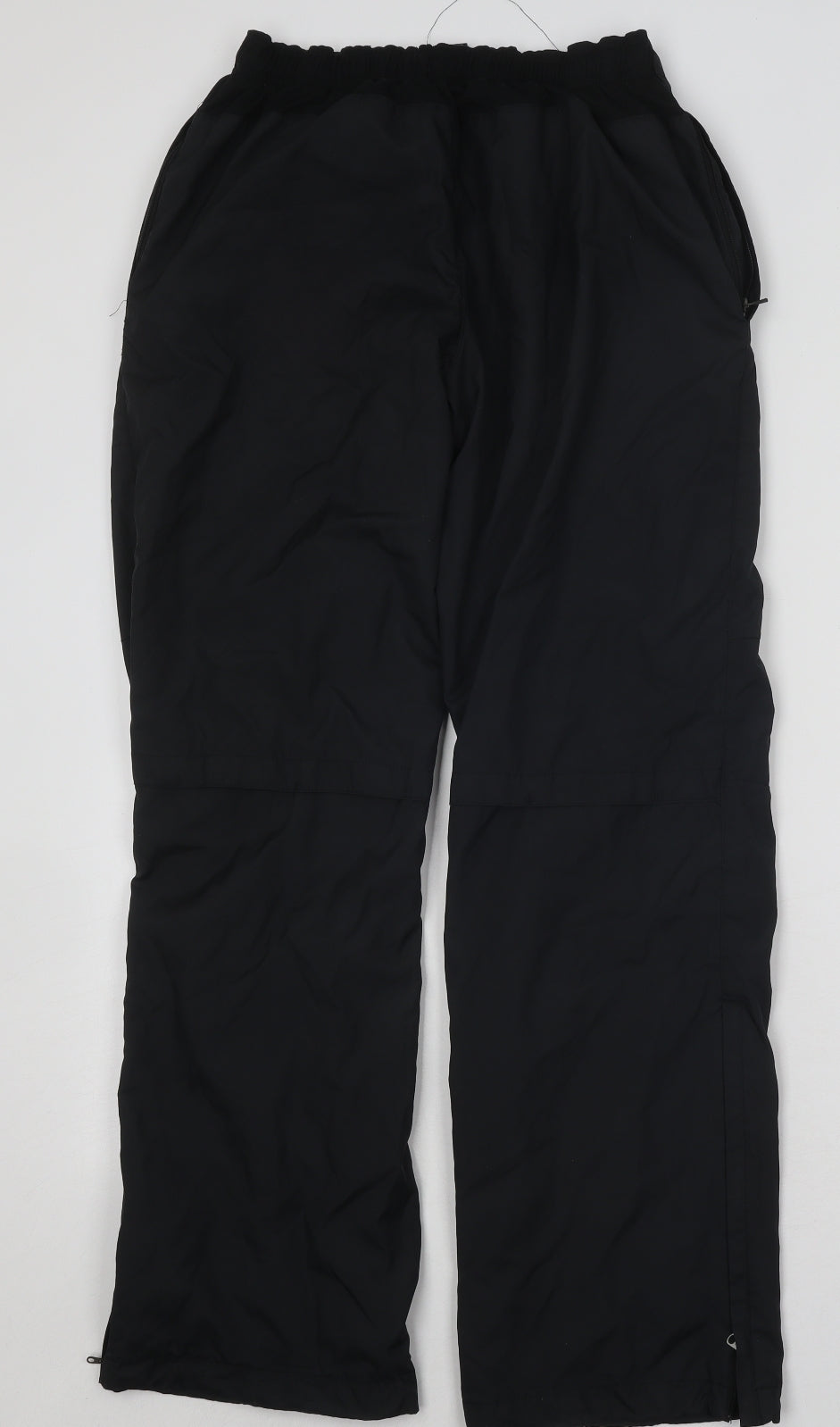 Nike Mens Black Polyester Jogger Trousers Size S L28 in Regular Drawstring - Manchester United