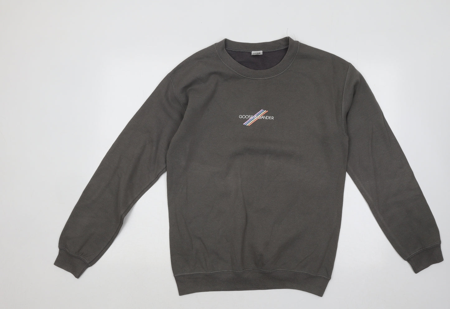 Goose and Gander Womens Grey Cotton Pullover Sweatshirt Size S Pullover