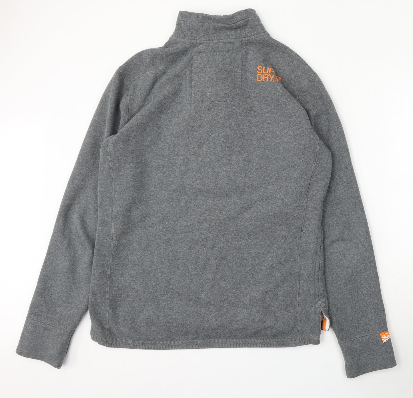 Superdry Mens Grey Cotton Pullover Sweatshirt Size XL