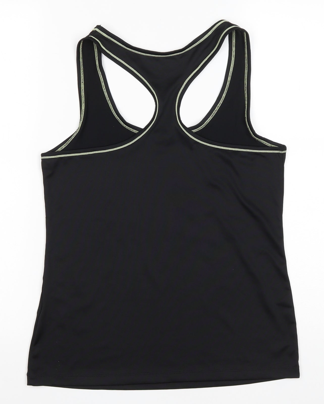 Crivit Womens Black Polyester Basic Tank Size S Scoop Neck - Urban Fitness