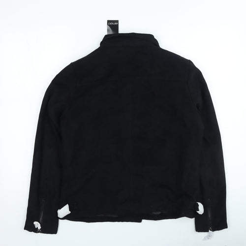 ESMARA Womens Black Jacket Size 18 Zip