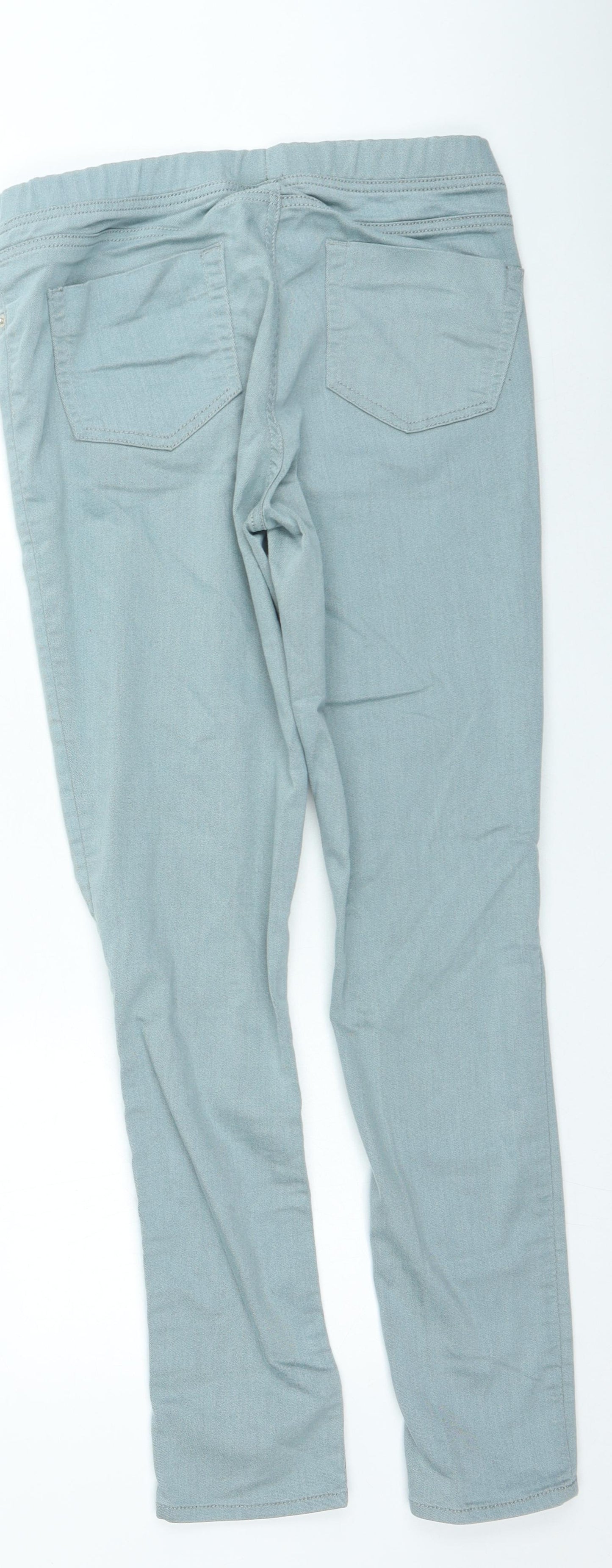 Waredenim Womens Grey Polyester Jegging Jeans Size 14 L27 in Regular
