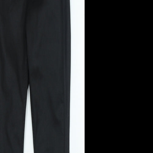 H&M Womens Black Polyester Skinny Jeans Size 8 L25 in Regular Zip