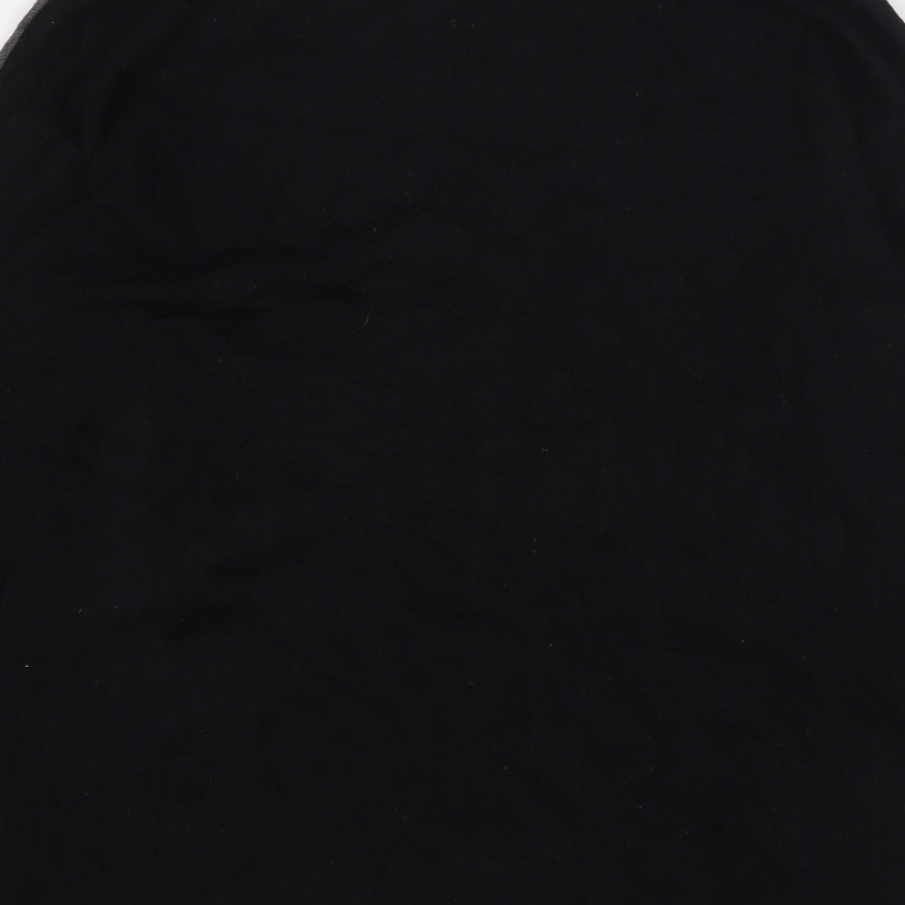 Wallis Womens Multicoloured Round Neck Striped Acrylic Pullover Jumper Size M