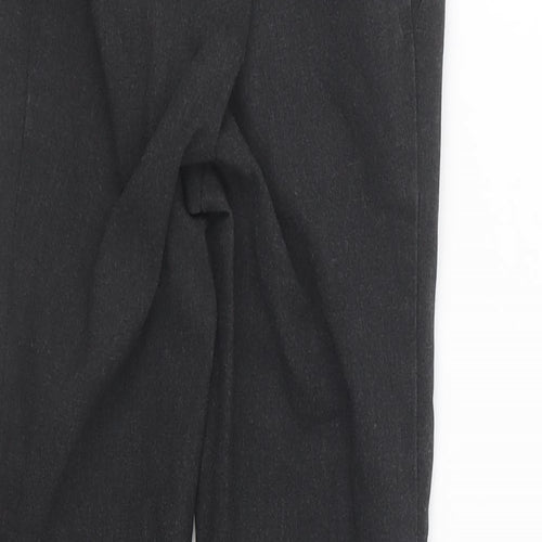 Marks and Spencer Boys Black Polyester Dress Pants Trousers Size 5-6 Years Regular