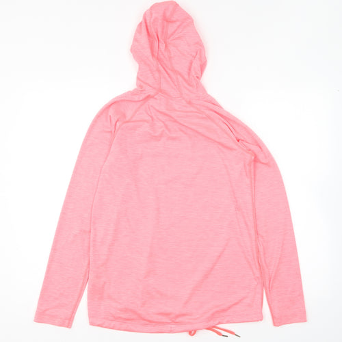 Under armour Womens Pink Polyester Pullover Hoodie Size XS Pullover
