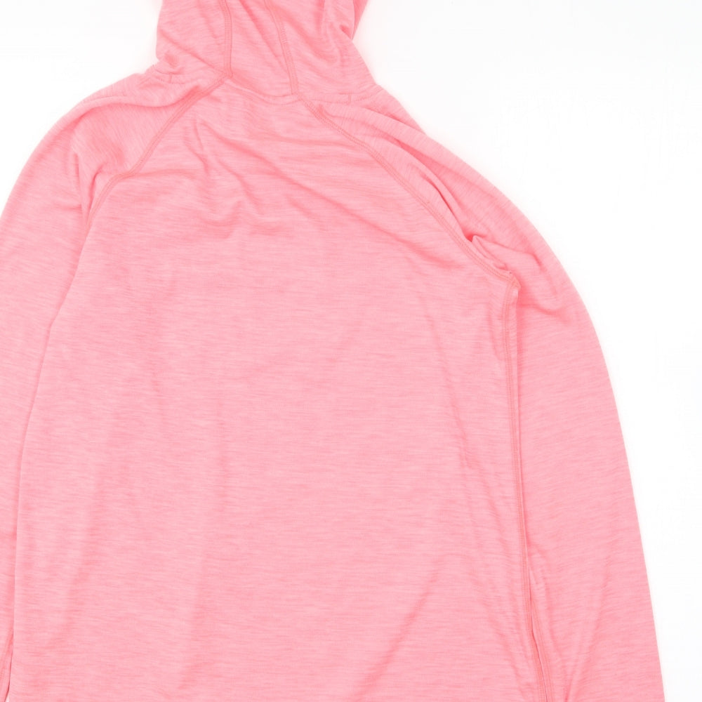 Under armour Womens Pink Polyester Pullover Hoodie Size XS Pullover