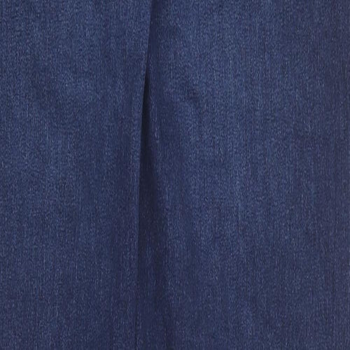 ASOS Womens Blue Cotton Skinny Jeans Size 32 in L32 in Regular Button