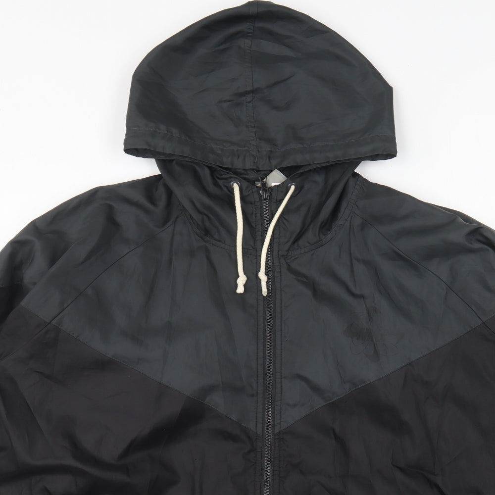 Nike Mens Grey Jacket Coat Size XL Zip
