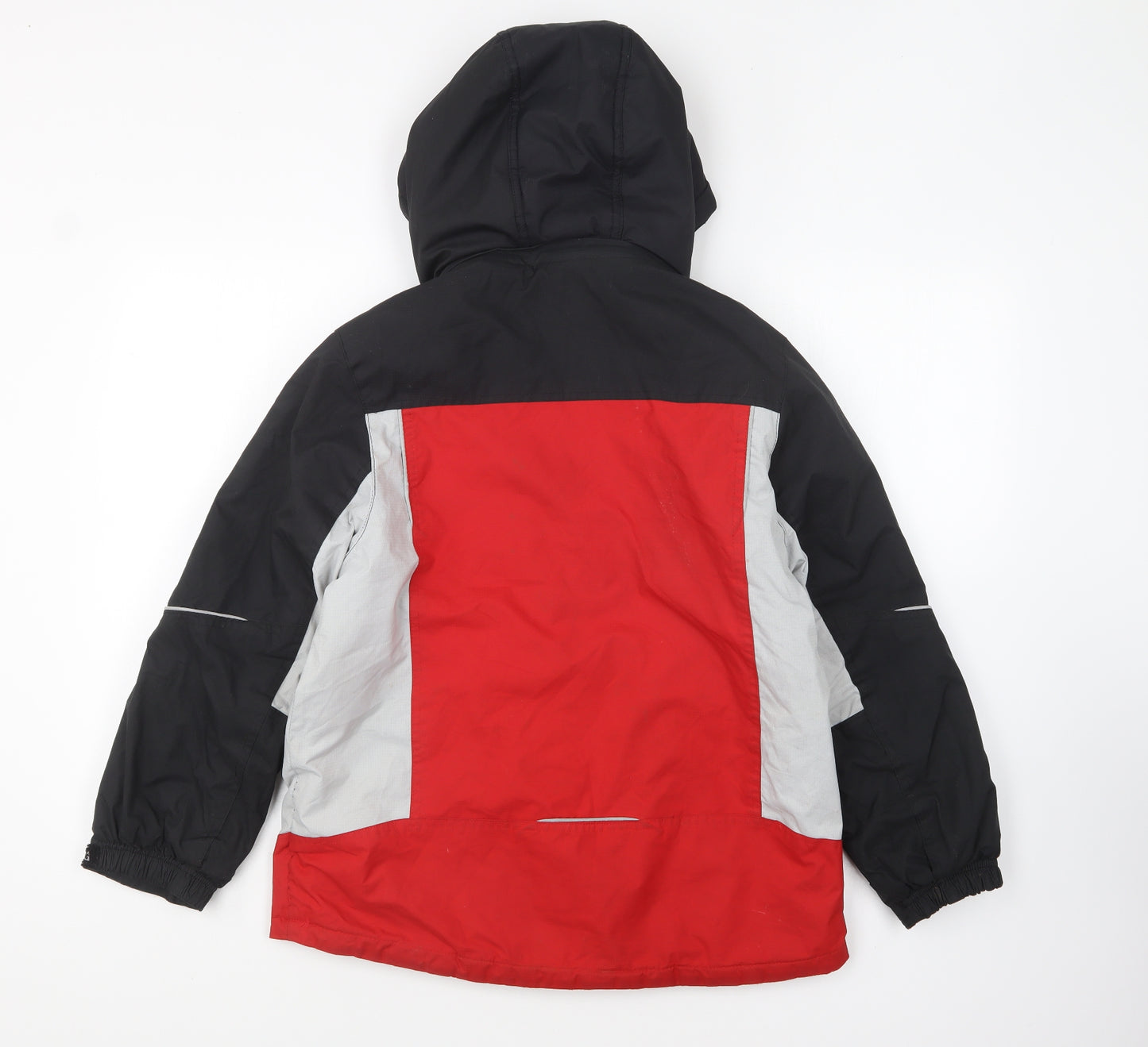 Gerry Womens Red Rain Coat Coat Size M Zip