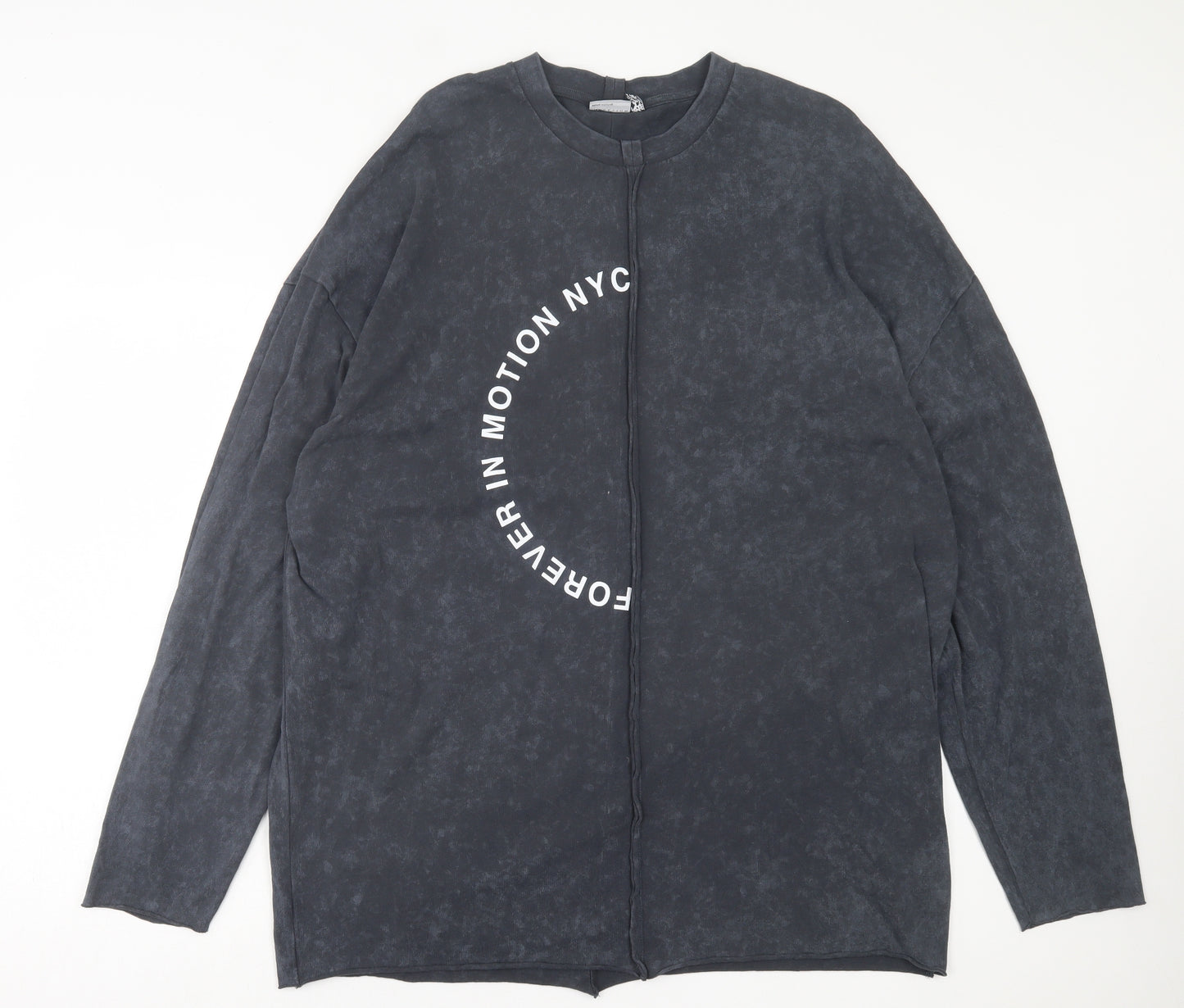 ASOS Womens Grey Cotton Pullover Sweatshirt Size XL Pullover - Forever In Motion NYC