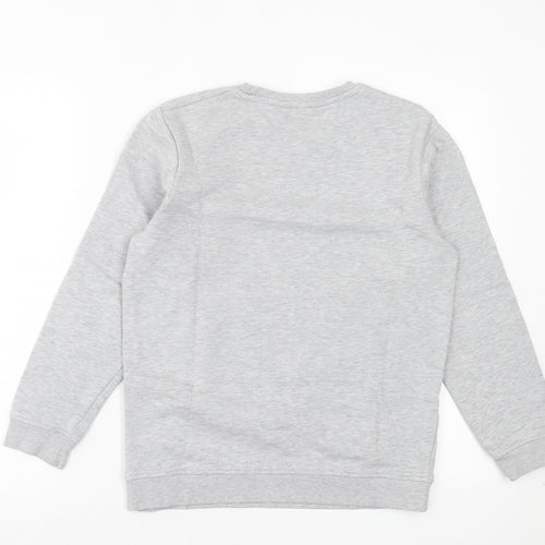George Boys Grey Cotton Pullover Sweatshirt Size 13-14 Years Pullover - Livestream Gaming
