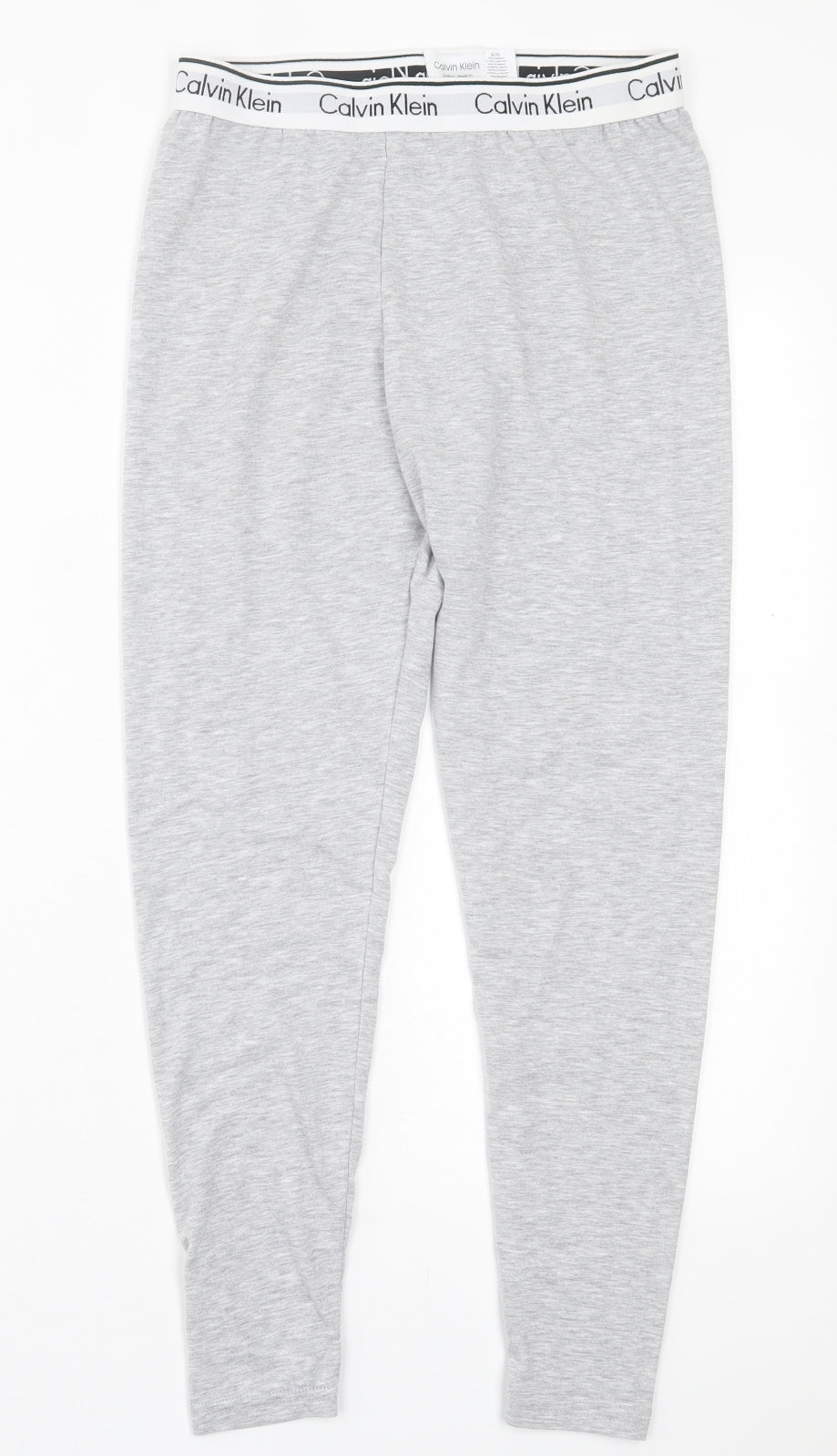 Calvin Klein Girls Grey Cotton Capri Trousers Size 16 Years Regular Pullover - Leggings