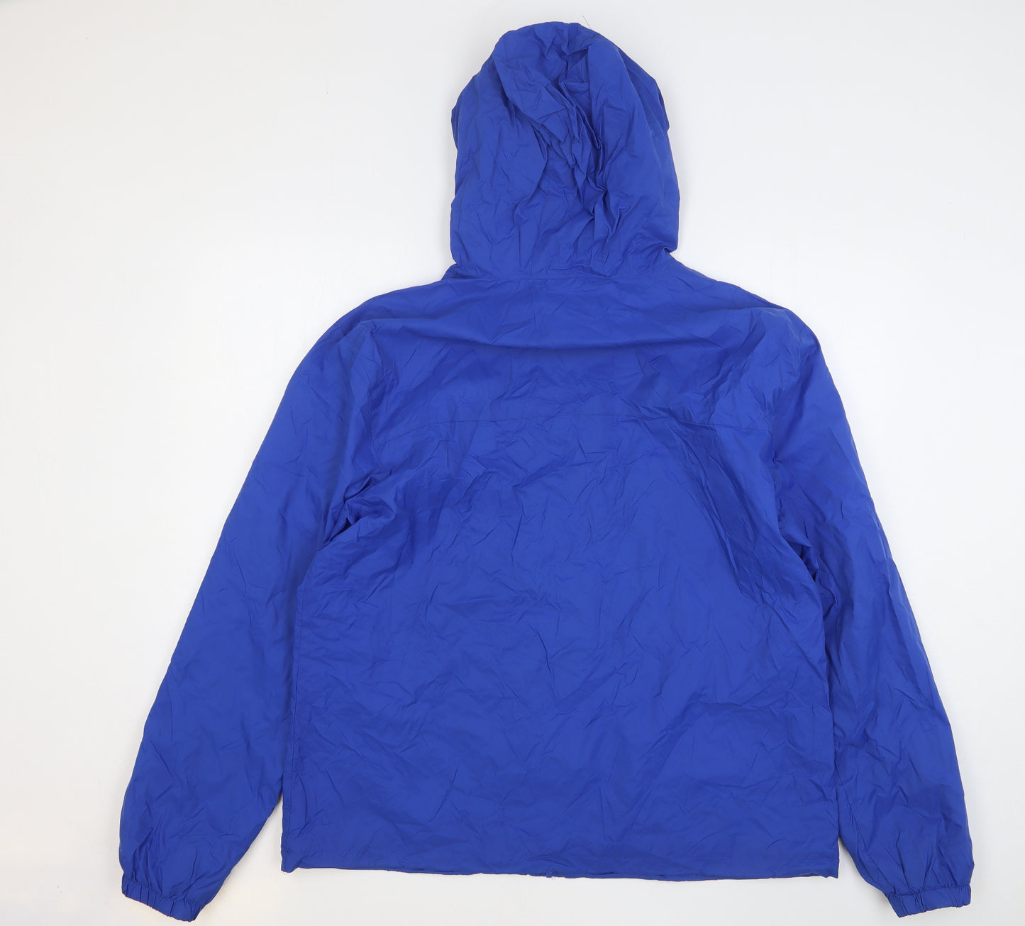 Peacocks Mens Blue Windbreaker Coat Size 2XL Zip