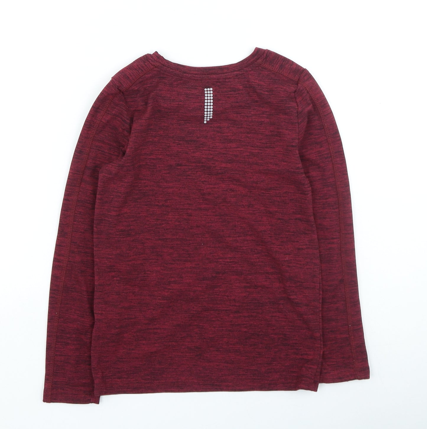 Dunnes Stores Boys Purple Cotton Basic Casual Size 8-9 Years Round Neck Pullover