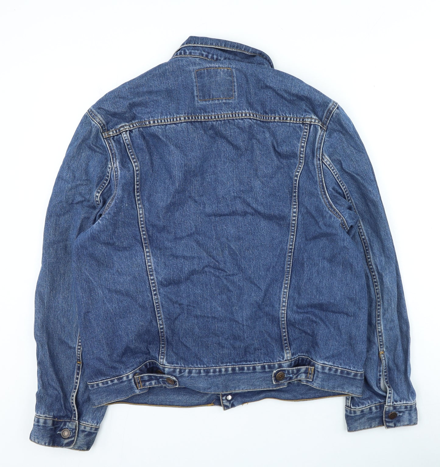 Signature by Levi Strauss & Co. Womens Blue Jacket Size L Button