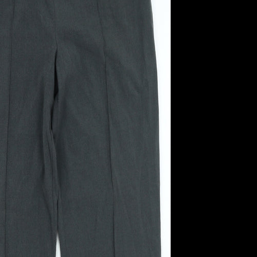 Epilogue Womens Grey Polyester Trousers Size 14 L28 in Regular