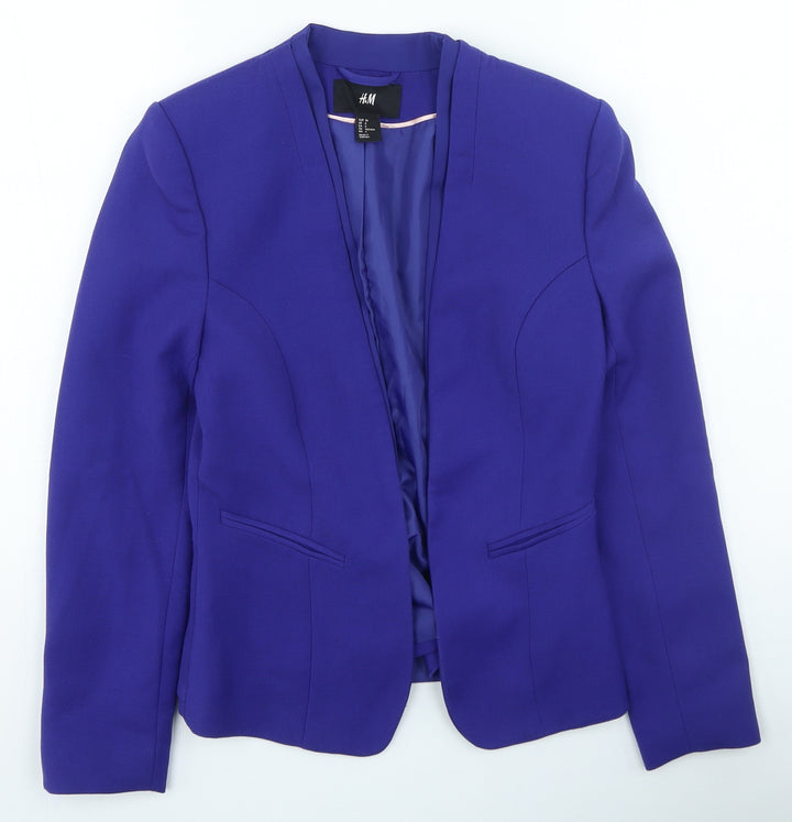 H&M Womens Purple Jacket Size 6