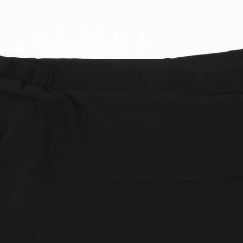 Atmosphere Womens Black Polyester Basic Blouse Size 12 Off the Shoulder