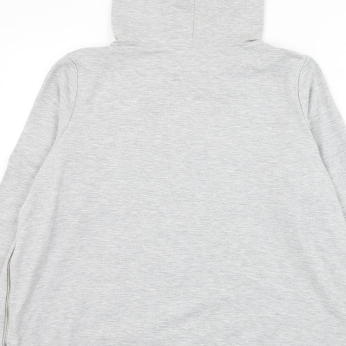 Savida Womens Grey Cotton Pullover Hoodie Size L Pullover