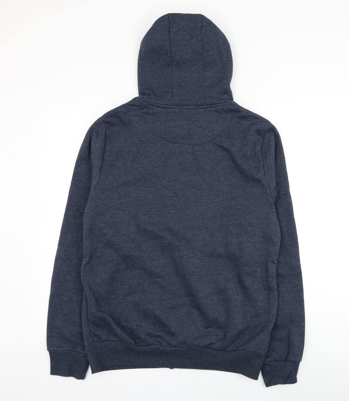 Primark Mens Blue Cotton Full Zip Hoodie Size L