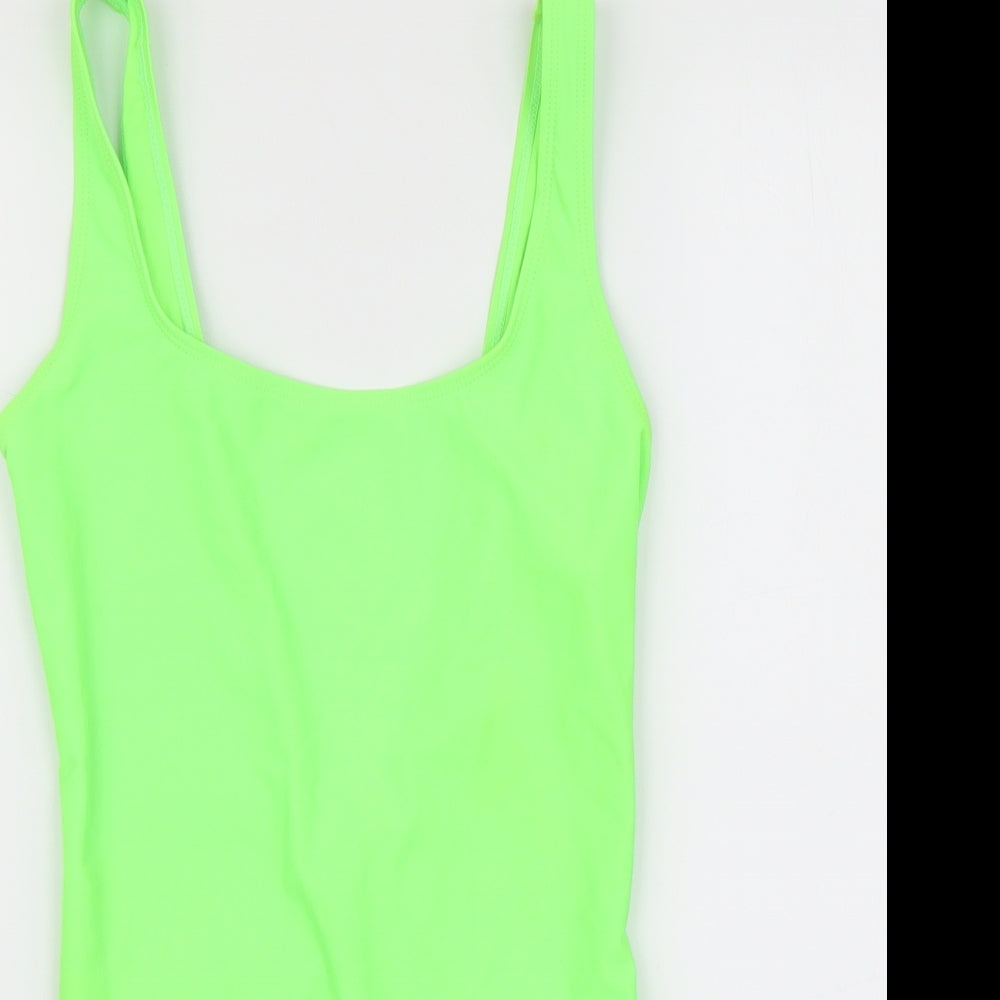 Primark Womens Green Polyamide One Piece Size 8