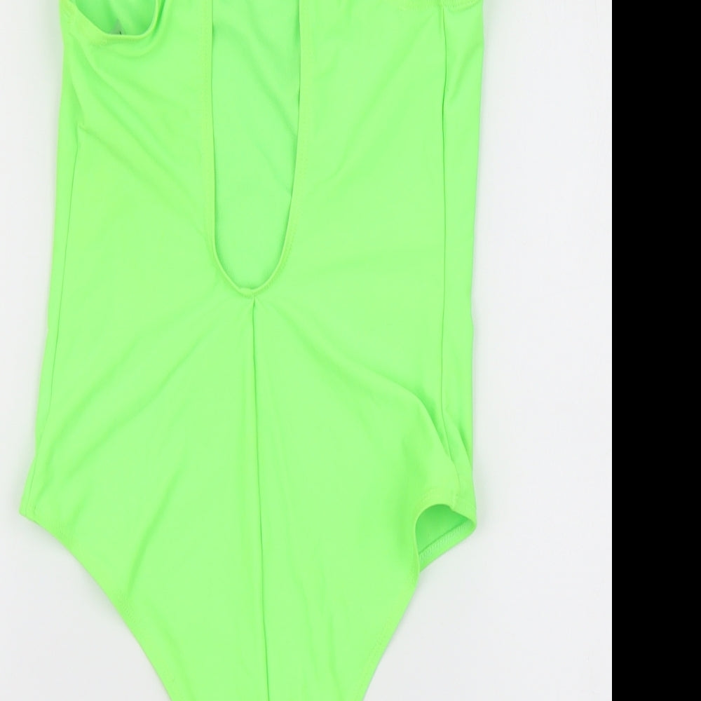 Primark Womens Green Polyamide One Piece Size 8
