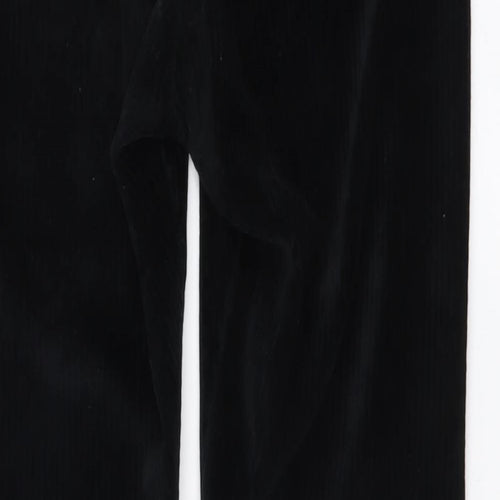 Nutmeg Womens Black Cotton Jegging Leggings Size 14 L27 in