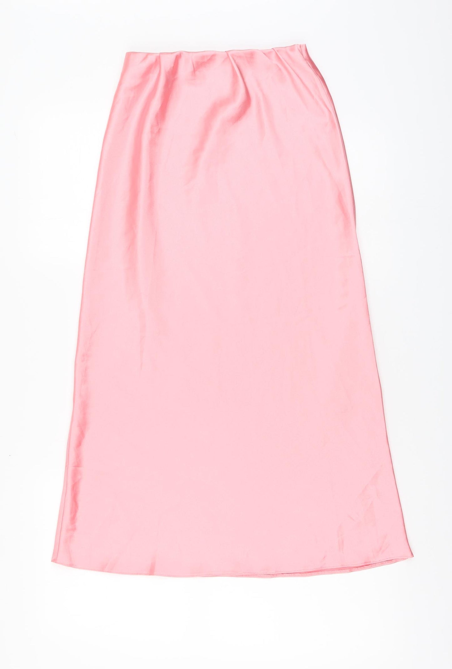 ASOS Womens Pink Polyester A-Line Skirt Size 6 Button