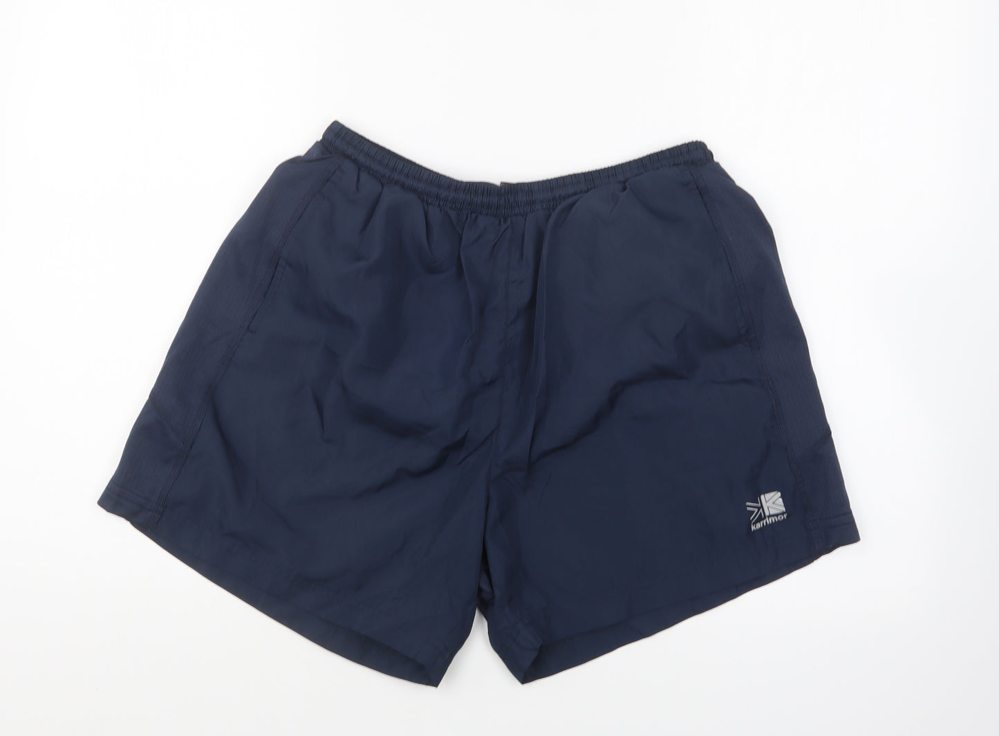 Karrimor Mens Blue Polyester Sweat Shorts Size L L6 in Regular Drawstring