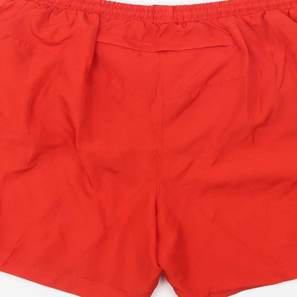 Karrimor Mens Red Polyester Sweat Shorts Size L L6 in Regular Drawstring