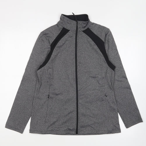 Dunnes Stores Womens Grey Jacket Size M Zip